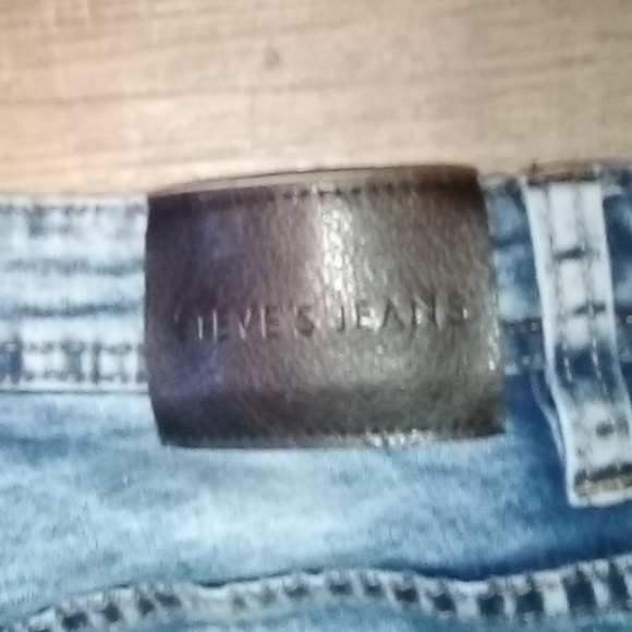 Steve's Jean's, Stone washed style / Bleached, men's, size 32/30 - Picture 6 of 7